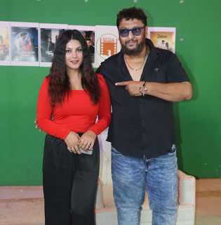 Sanjay Bedia Press Conference Upcoming Music Video With Actress Yashika Basera & Parul Thakur