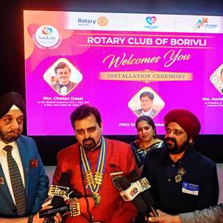 Chetan Desai Became The Governor Of District 3141 Of Rotary International